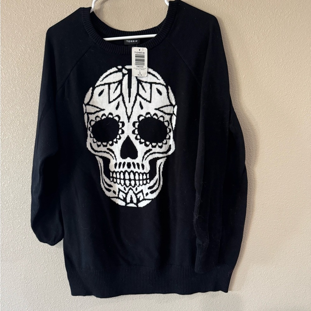 Torrid sugar skull sweater